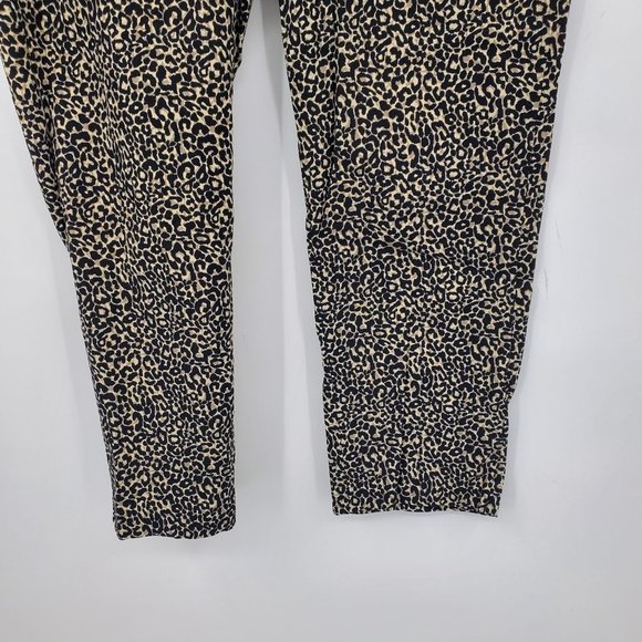 Rafaella Comfort Pull On Women's Cheetah Print Pants Size 14 - Picture 7 of 7